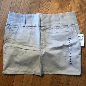 NEW OLD NAVY LOW RISE MINI SKIRT TAN BEIGE NEW WITH TAGS Size 6